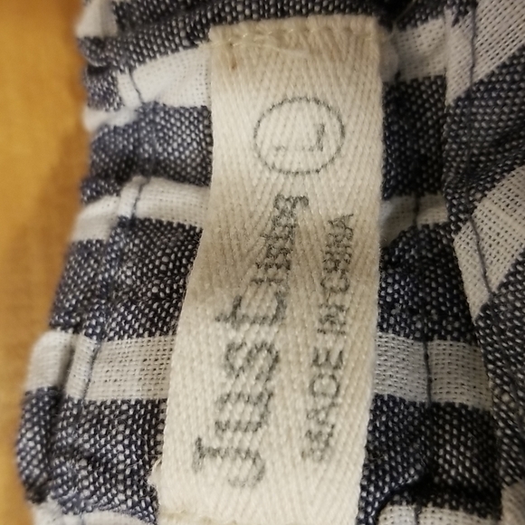 Size 12, great condition striped cotton pants - Picture 3 of 5